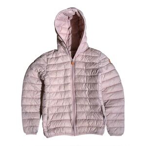 Save The Duck Girls Lily Puffer Coat Pink